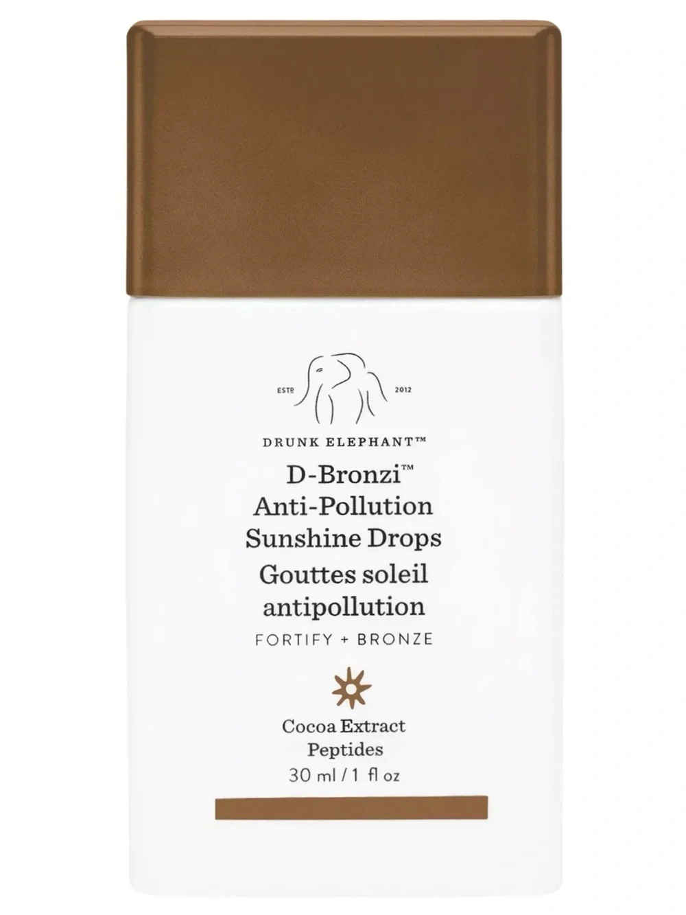 Drunk Elephant D-Bronzi Anti-Pollution Sunshine Drops 1oz